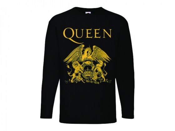 camiseta manga larga Queen logo