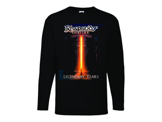 Camiseta Rhapsody of Fire - Leyendary Years - manga larga