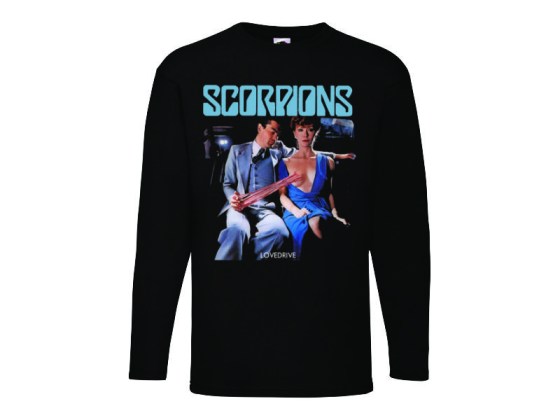 Camiseta Scorpions - lovedrive - manga larga