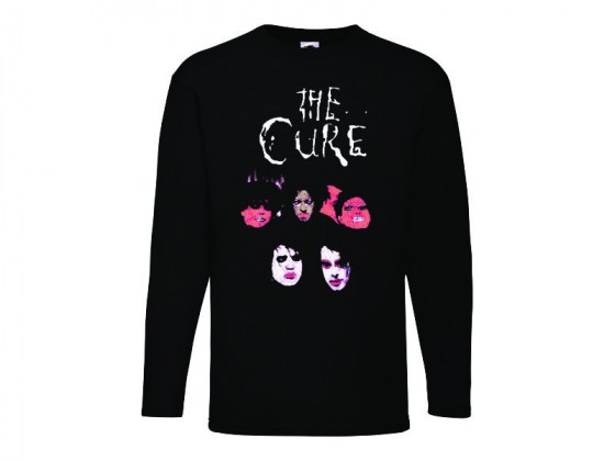 Camiseta The Cure - manga larga