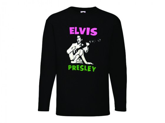 Camiseta Elvis Presley - manga larga hombre