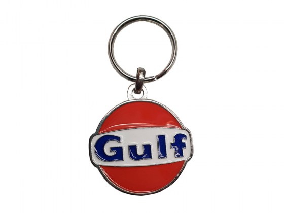 Llavero de la marca Gulf