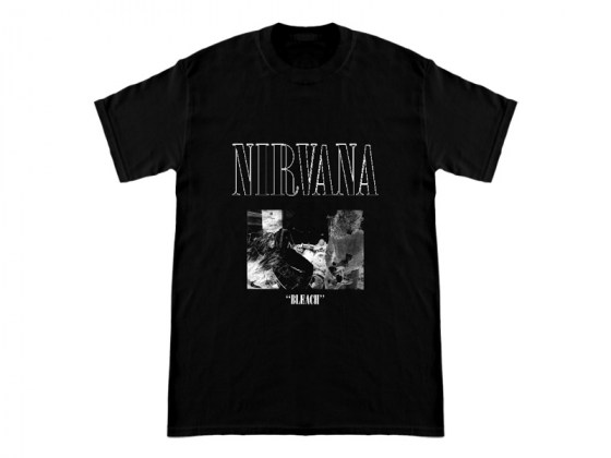 Camiseta mujer Nirvana Bleach
