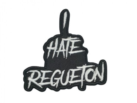 Hate Regueton - parche