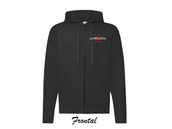 Sudadera Barricada con cremallera