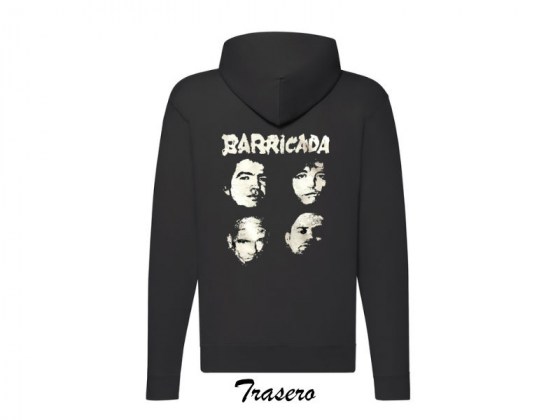 Sudadera Barricada con cremallera