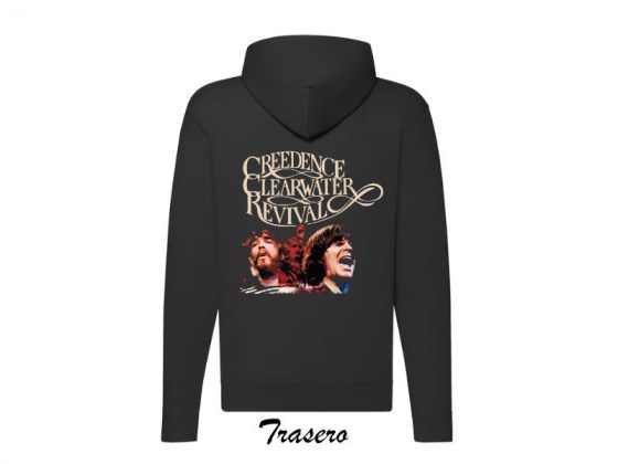 Sudadera Creedence Clearwater Revival con cremallera