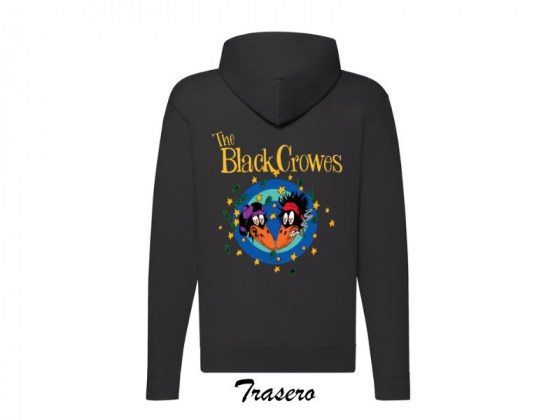 Sudadera The Black Crowes con cremallera
