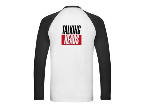 Camiseta manga larga beisbol Talking Heads