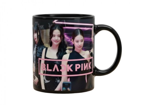 Taza Black Pink