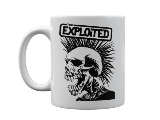 Taza The Exploited - blanca