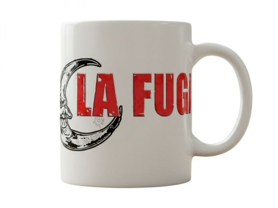 Taza La Fuga - blanca