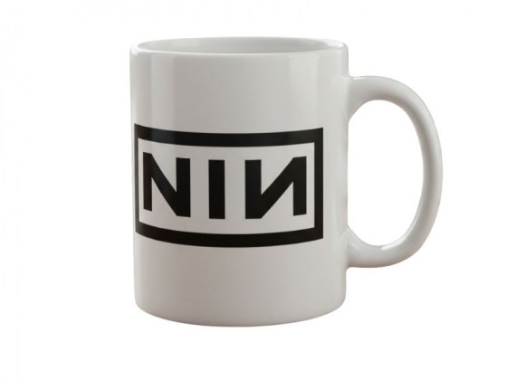 Taza NIN - blanca