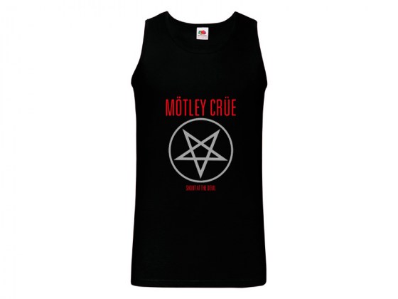 Camiseta Motley Crue - Shout at the Devil - tirantes