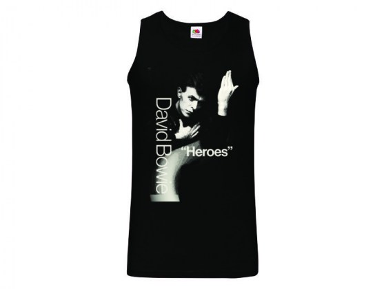 David Bowie - Heroes - camiseta tirantes