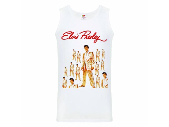 Camiseta Elvis Presley - 50,000,000 Elvis Fans Can't Be Wrong - tirantes