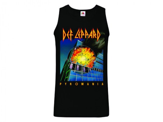 Def Leppard Pyromania - camiseta tirantes