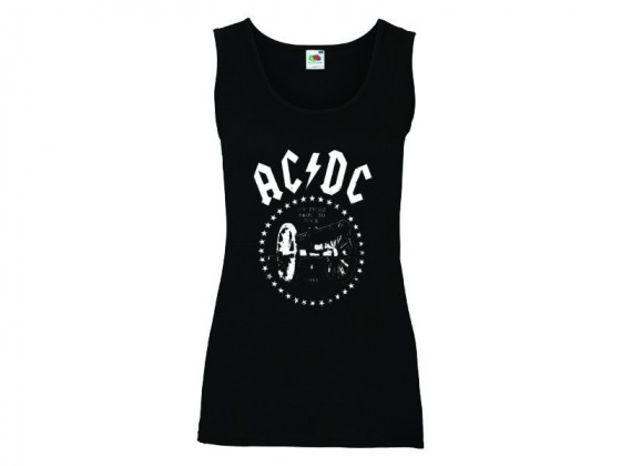 Camiseta AC/DC For Those About To Rock -tirantes mujer