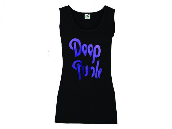 Camiseta tirantes mujer Deep Purple Letra