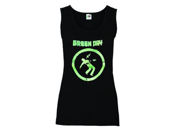 Camiseta Greenday Warning - tirantes mujer