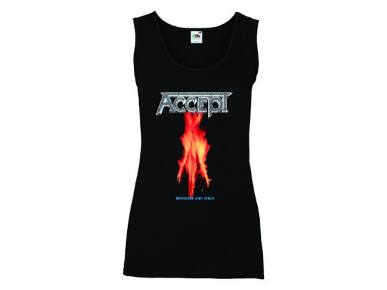 Camiseta Accept Restless and Wild - tirantes mujer