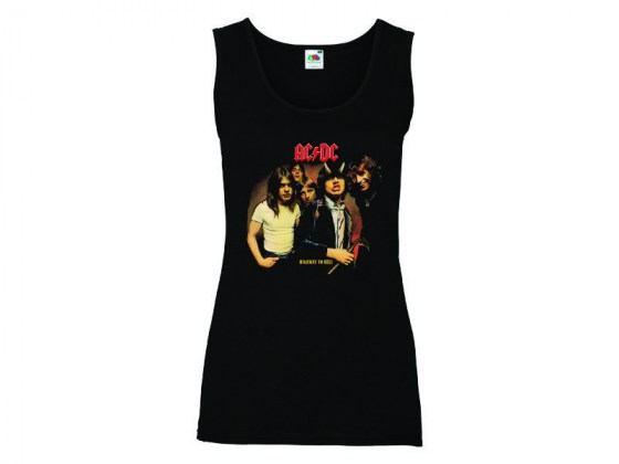 Camiseta tirantes  mujer AC/DC - Highway to Hell