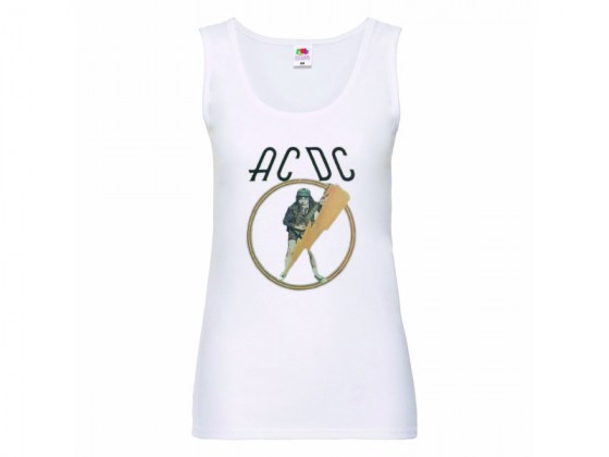 Camiseta AC/DC High Voltage - tirantes mujer