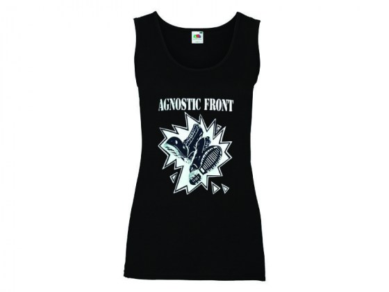 Camiseta Agnostic Front - tirantes mujer