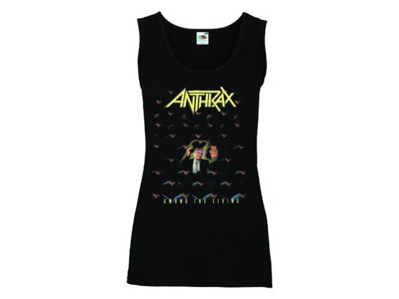 camiseta Anthrax - Among the Living - tirantes mujer