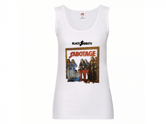 Camiseta Black Sabbath Sabotage - tirantes mujer