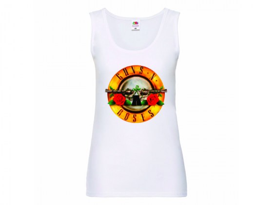 Camiseta Guns N' Roses - tirantes mujer