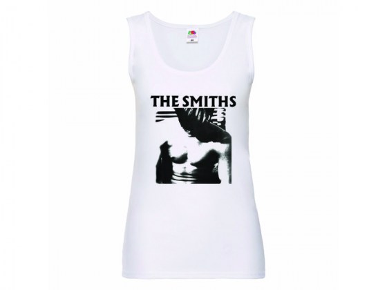 Camiseta blanca The Smiths - tirantes mujer