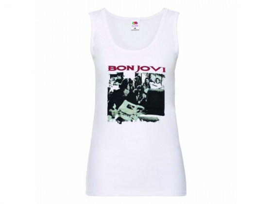 Camiseta Bon Jovi Cross Road - tirantes mujer