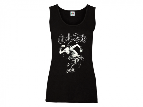 Camiseta Circle Jerks - tirantes mujer