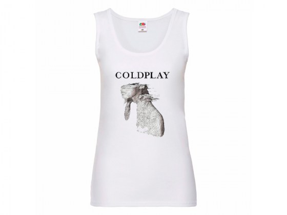 Camiseta tirantes para mujer de Coldplay A Rush of Blood to the Head