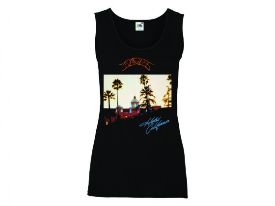 camiseta tirantes mujer Eagles Hotel California