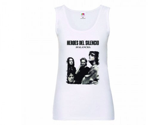Camiseta Heroes del Silencio - Avalancha -  Tirantes Mujer