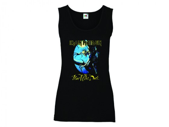 Camiseta tirantes para mujer Iron Maiden Fear Of The Dark