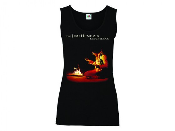 Jimi Hendrix - Monterey- camiseta tirantes mujer