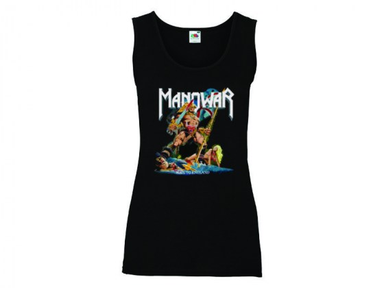 Camiseta Manowar Hail to England - tirantes mujer