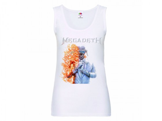Megadeth  - camiseta tirantes mujer