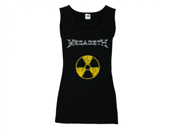 Camiseta Megadeth - tirantes mujer