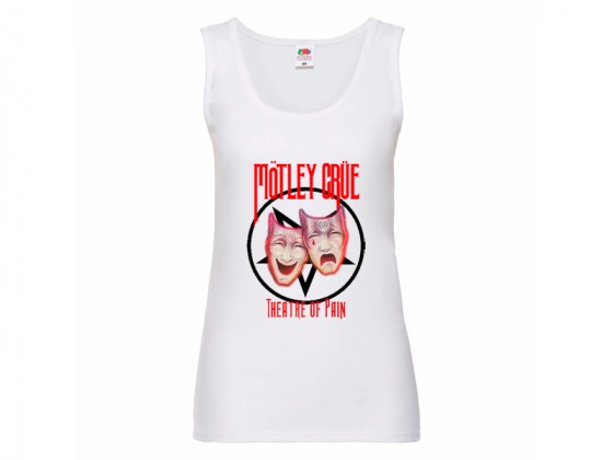 Camiseta Motley Crue - Theatre of Pain - tirantes mujer
