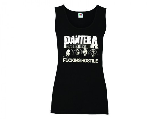 Camiseta Pantera - Fucking Hostile - tirantes mujer