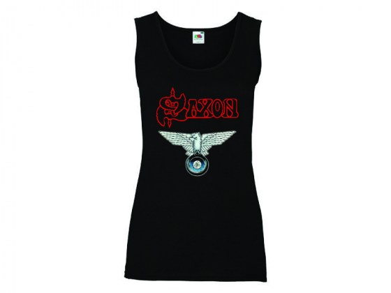 Camiseta Saxon Wheels of Steel -  tirantes mujer