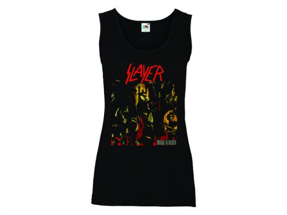 Slayer Reign in Blood  - camiseta tirantes mujer