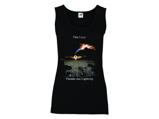 Camiseta Thin Lizz - Thunder and Lightning - tirantes mujer
