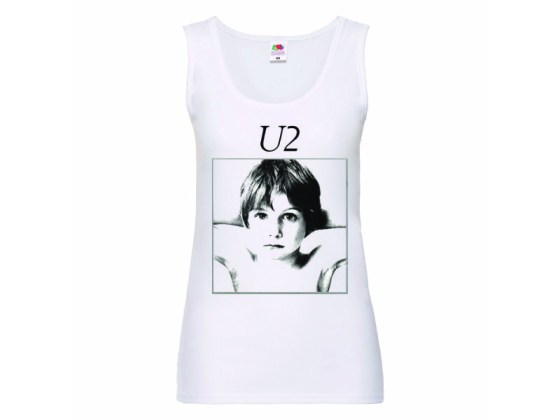 Camiseta U2 - Boy - tirantes mujer