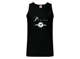 Camiseta Pixies - tirantes negra