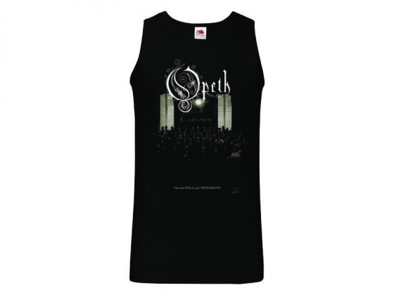 camiseta tirantes Opeth - The last will and testament